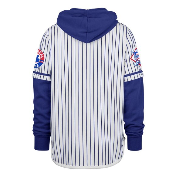 47 Double Header Pinstripe Shortstop Hoodie Montreal Expos - Picture 2 of 2